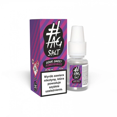 Liquid #TAG Salt Sour 10ml - Sweet Pomegranate 20mg