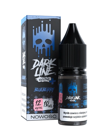 E-liquid Dark Line Nicotine+ 10ml - Blueberry 12mg