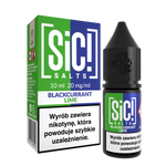 Liquid SIC! Salt 10ml - Blackcurrant Lime 20mg