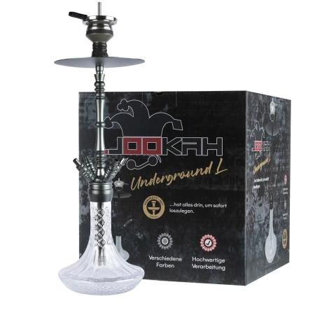 Waterpipe Jookah Underground L Grey