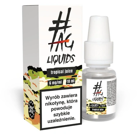 E-liquid #TAG Classic 10ml - Tropical Juice 06mg