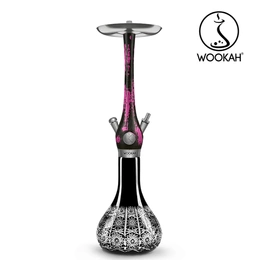 Waterpipe Wookah Mastercut Starry Night Black Pink