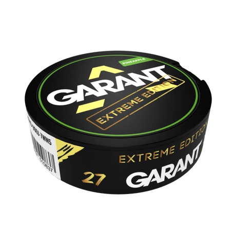 10 X Nicotine pouches GARANT (Grant) Extreme - Pineapple 50mg