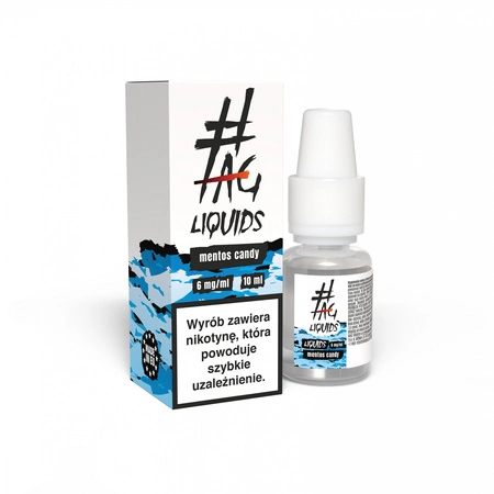 Liquid #Tag Classic 10ml - Mentos Candy 6mg