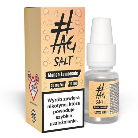E-liquid #TAG Salt Drinks 10ml - Mango Lemonade 20mg