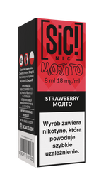 Liquid SIC! NIC 8ml - Strawberry Mojito 18mg