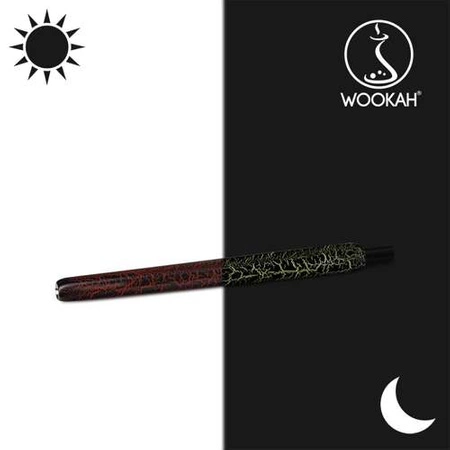 Wooden mouthpiece Wookah Lumi Red Standard