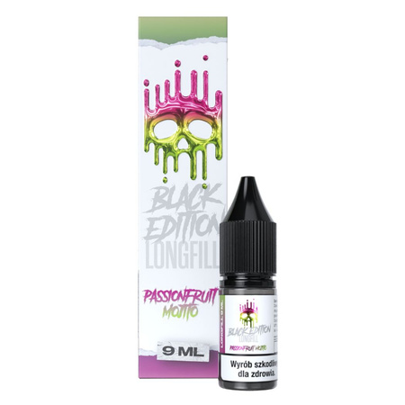 Longfill Dark Line Black Edition 9ml - PASSIONFRUIT MOJITO
