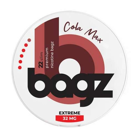 Saszetki nikotynowe BAGZ Cola Max 32mg