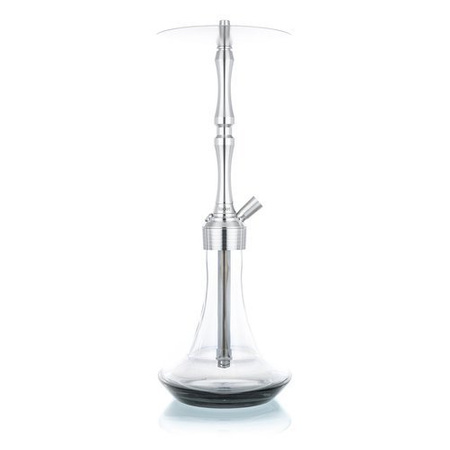 Wasserpfeife Aladin Rocket Silver Black