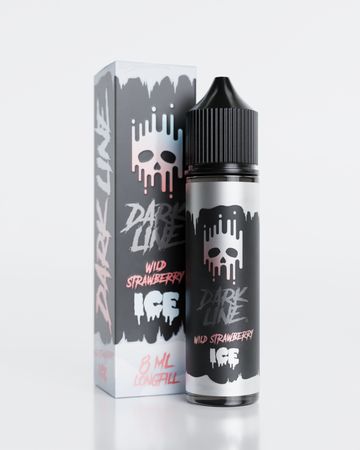 Longfill Dark Line Ice 8/60ml - Wild Strawberry