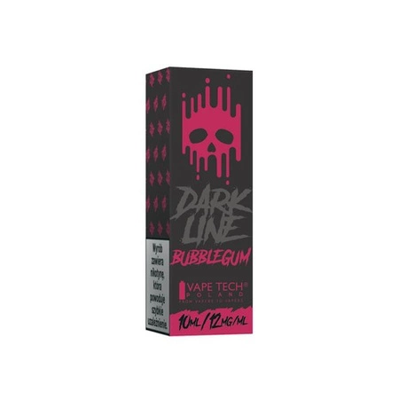 Liquid Dark Line 10ml - Bubble Gum 12mg