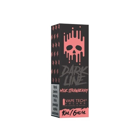 Liquid Dark Line 10ml - Milk Strawberry 6mg