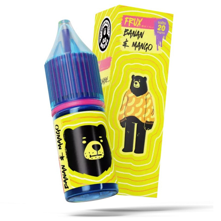 Liquid GO BEARS Frux 10ml Banane Mango 20mg