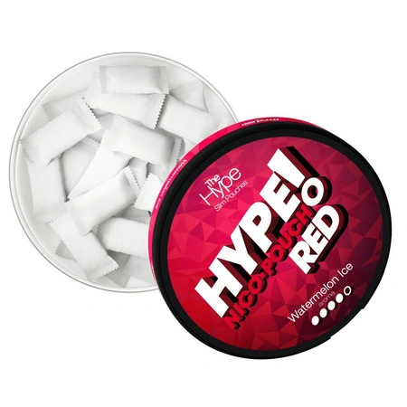 Woreczki Nikotynowe Hype Red - Watermelon Ice 4/5