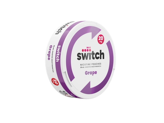 Saszetki nikotynowe Switch - Grape 20mg