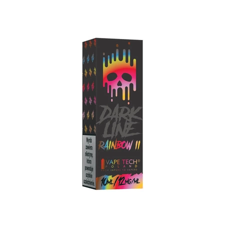 Liquid Dark Line 10ml - Rainbow II 12mg