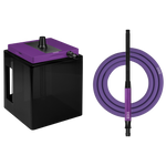 Wasserpfeife Hoob Atom Royal Purple X Black X Bk