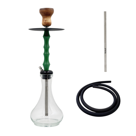 Wasserpfeife Y.K.A.P. Killer + Wave Green VG
