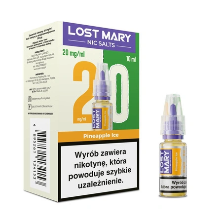Liquid Lost Mary 10ml - Pineapple Ice 20mg