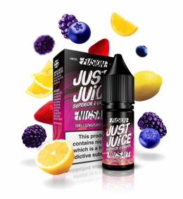 E-liquid Just Juice Fusion 10ml - Berry Burst Lemon 20mg