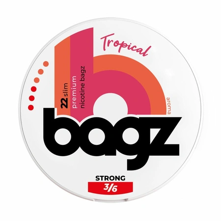 Saszetki nikotynowe BAGZ Tropical 3/6 STRONG