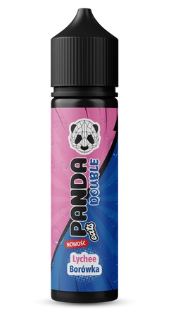 Longfill Panda Double 10/60ml - Lychee Borówka