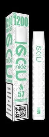 Disposable E-Cigarette VOOM 1200 MINT 20mg