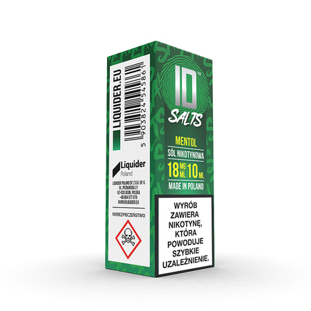 Liquid ID SALTS 10ml - Mentol 18mg