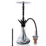 Wasserpfeife Aladin ALUX 4 Schwarz