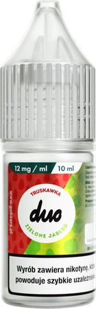 Liquid DUO 10ml - Truskawka Zielone Jabłko 12mg