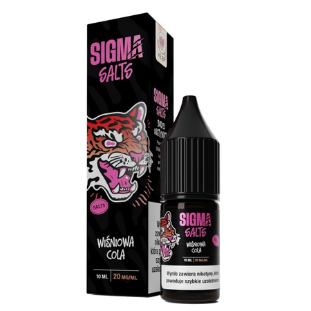 Liquid Sigma Salt 10ml - Wiśniowa Cola 20mg