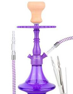 Wasserpfeife Smokah Drum Acryl Wasserpfeife Purple