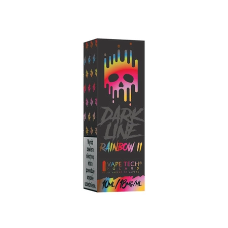 Liquid Dark Line 10ml - Rainbow II 18mg