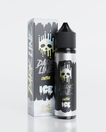 Longfill Dark Line Ice 8/60ml - Cactus