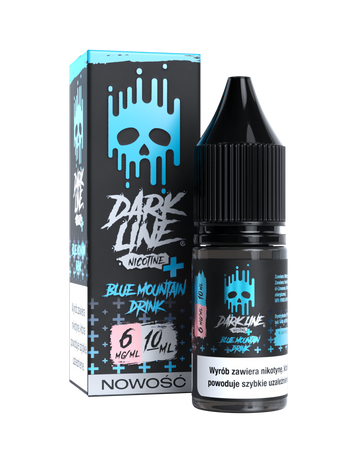 Liquid Dark Line Nicotine+ 10ml - Blue Mountain Drink 06mg