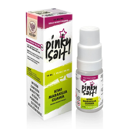 Liquid Pinky Salt 10ml - Kiwi Marakuja Guawa 20mg