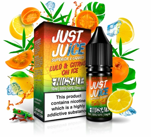 Liquid Just Juice Exotic Fruits 10ml - Lulo Citrus on Ice 20mg