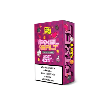 Liquid PIXEL Salt 10ml - Cool Grape 20mg