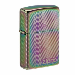 ZIPPO - Illusion Line Pattern Multicolor