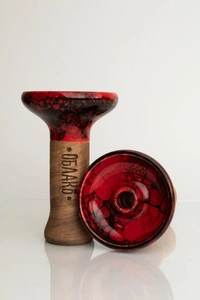 Hookah Bowl Phunnel Oblako L Glaze Red
