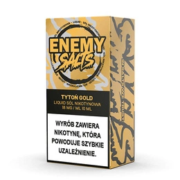 E-liquid Enemy Salts 10ml - Tytoń Gold 18mg