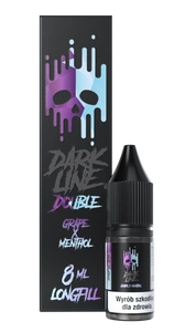 Longfill Dark Line Double 8ml - Grape Menthol