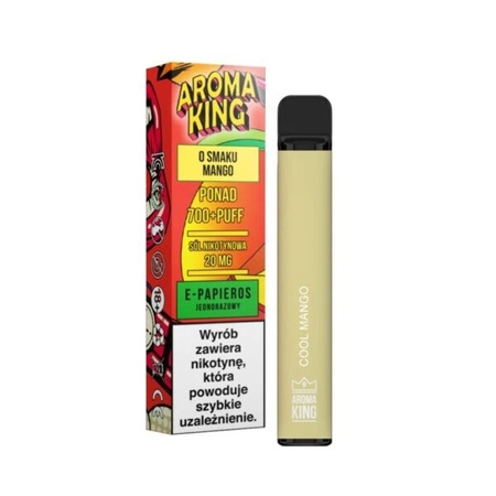Disposable E-Cigarette AROMA King Cool Mango 20mg