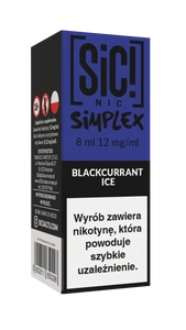 E-Liquid SIC! NIC 8ml - Blackcurrant Ice 12mg