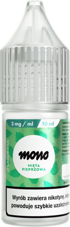 Liquid MONO 10ml - PepperMint 3mg