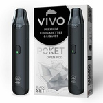 E-Zigarette POD VIVO Poket Open Black