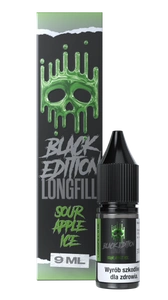 Longfill Dark Line Black Edition 9ml - SOUR APPLE ICE