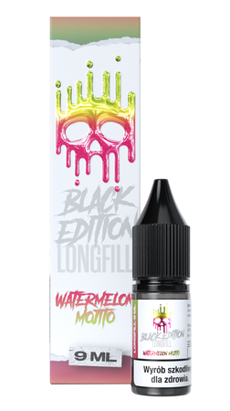 Longfill Dark Line Black Edition 9ml - WATERMELON MOJITO