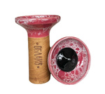 Shisha-Kopf Oblako Flow Black On Crimson